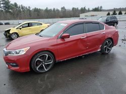 Honda Accord Vehiculos salvage en venta: 2016 Honda Accord Sport