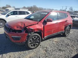 Jeep Compass salvage cars for sale: 2020 Jeep Compass Sport