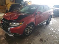 Mitsubishi salvage cars for sale: 2018 Mitsubishi Outlander SE