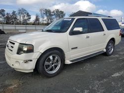 Ford Expedition salvage cars for sale: 2007 Ford Expedition EL Limited