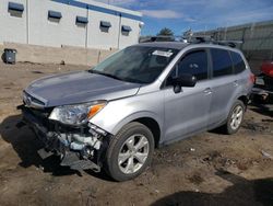 Subaru salvage cars for sale: 2016 Subaru Forester 2.5I