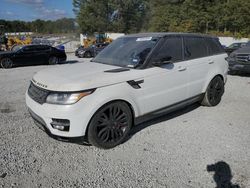 Salvage cars for sale from Copart Fairburn, GA: 2016 Land Rover Range Rover Sport SC