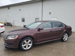 Volkswagen Passat Vehiculos salvage en venta: 2012 Volkswagen Passat SE