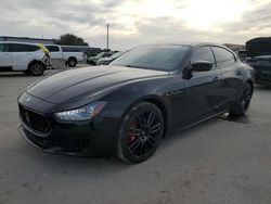 Maserati Ghibli salvage cars for sale: 2018 Maserati Ghibli