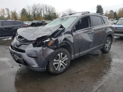 Toyota rav4 salvage cars for sale: 2018 Toyota Rav4 LE