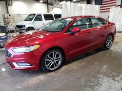 Salvage cars for sale from Copart Earlington, KY: 2017 Ford Fusion SE