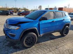 Jeep Compass salvage cars for sale: 2021 Jeep Compass Sport