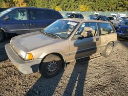 Honda Civic salvage cars for sale: 1986 Honda Civic 1500 DX