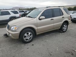 Mercedes-Benz m-Class salvage cars for sale: 2002 Mercedes-Benz ML 320