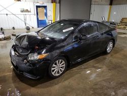 Salvage cars for sale from Copart Glassboro, NJ: 2012 Honda Civic EX