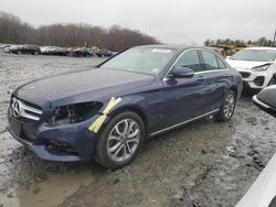 Mercedes-Benz salvage cars for sale: 2018 Mercedes-Benz C 300 4matic