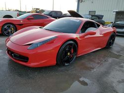 Ferrari salvage cars for sale: 2010 Ferrari 458 Italia