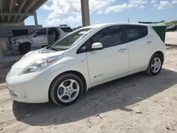 Nissan Leaf salvage cars for sale: 2012 Nissan Leaf SV