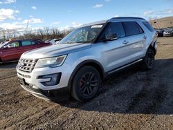 Ford Explorer salvage cars for sale: 2017 Ford Explorer XLT