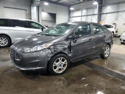 Ford Fiesta salvage cars for sale: 2016 Ford Fiesta SE