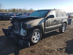 Jeep salvage cars for sale: 2005 Jeep Grand Cherokee Laredo