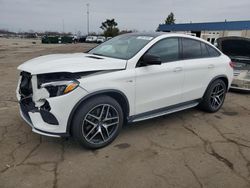 Mercedes-Benz salvage cars for sale: 2019 Mercedes-Benz GLE Coupe 43 AMG