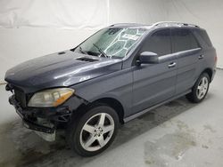 Mercedes-Benz m-Class salvage cars for sale: 2015 Mercedes-Benz ML 400 4matic