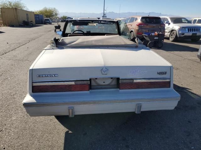 1982 Chrysler Lebaron Medallion