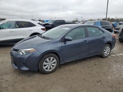 Toyota Corolla salvage cars for sale: 2015 Toyota Corolla L