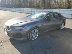 Acura tlx salvage cars for sale: 2021 Acura TLX Technology