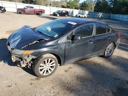 Honda Civic salvage cars for sale: 2012 Honda Civic EXL