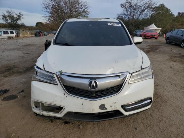 2016 Acura MDX Technology