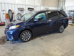 Toyota salvage cars for sale: 2020 Toyota Sienna XLE