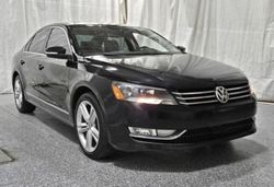 Volkswagen salvage cars for sale: 2014 Volkswagen Passat SEL