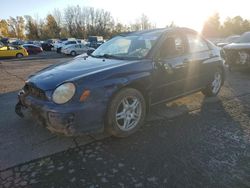 Subaru Impreza salvage cars for sale: 2003 Subaru Impreza RS