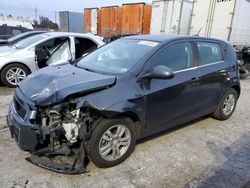 Chevrolet Sonic salvage cars for sale: 2016 Chevrolet Sonic LT