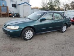 Honda salvage cars for sale: 2002 Honda Accord LX