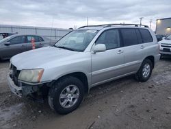 Salvage cars for sale from Copart Appleton, WI: 2002 Toyota Highlander Limited