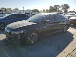 Honda salvage cars for sale: 2018 Honda Accord Hybrid