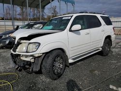 Toyota Sequoia salvage cars for sale: 2002 Toyota Sequoia Limited