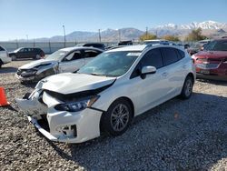 Subaru salvage cars for sale: 2017 Subaru Impreza Premium