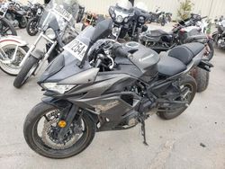 Kawasaki salvage cars for sale: 2023 Kawasaki EX650 R