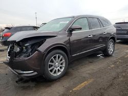 Salvage cars for sale from Copart Woodhaven, MI: 2016 Buick Enclave