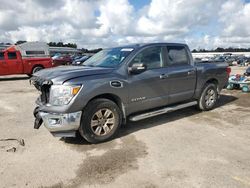 Nissan Titan salvage cars for sale: 2017 Nissan Titan SV