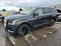 Lincoln Navigator salvage cars for sale: 2021 Lincoln Navigator Reserve