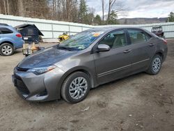 2018 Toyota Corolla L en venta en Center Rutland, VT