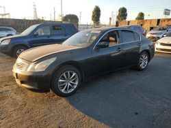 Infiniti salvage cars for sale: 2009 Infiniti G37 Base