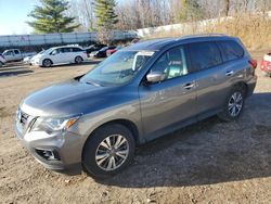 Nissan salvage cars for sale: 2018 Nissan Pathfinder S