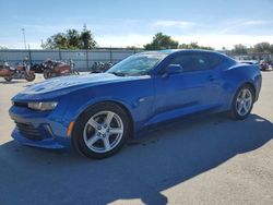 Chevrolet Camaro salvage cars for sale: 2018 Chevrolet Camaro LT