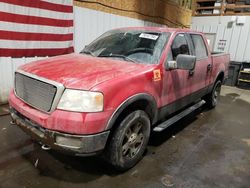 Ford f-150 salvage cars for sale: 2005 Ford F150 Supercrew