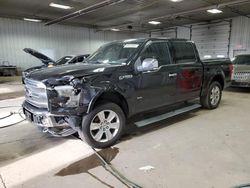 Ford f-150 salvage cars for sale: 2015 Ford F150 Supercrew