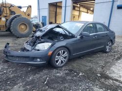 Mercedes-Benz c-Class salvage cars for sale: 2011 Mercedes-Benz C 300 4matic