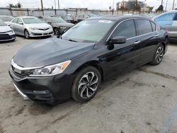 Salvage cars for sale from Copart Los Angeles, CA: 2016 Honda Accord EXL