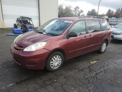 Toyota Sienna ce salvage cars for sale: 2007 Toyota Sienna CE