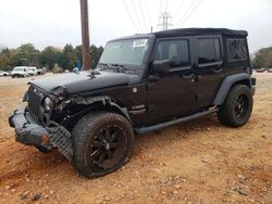 Jeep Wrangler salvage cars for sale: 2017 Jeep Wrangler Unlimited Sport